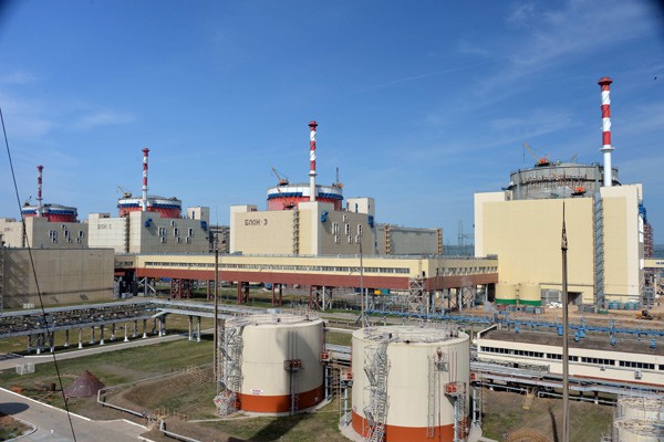 На Ростовской АЭС остановлен энергоблок № 4