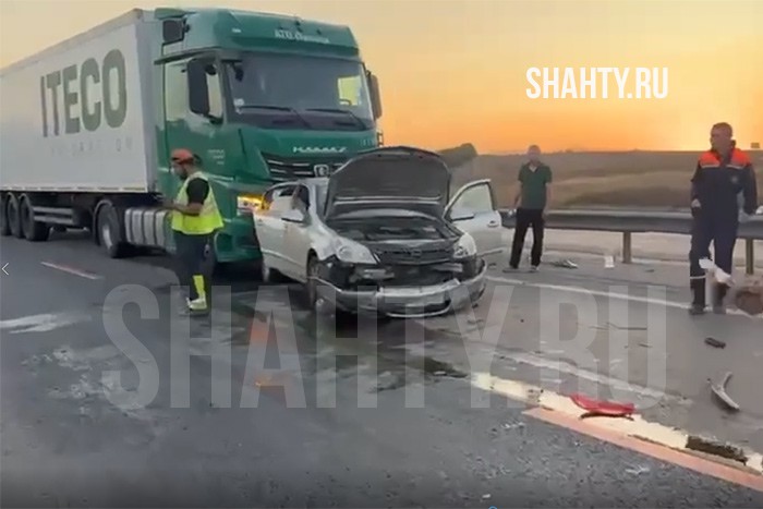 Массовое ДТП неподалеку от г. Шахты на 1011-м км трассы М-4 «Дон»