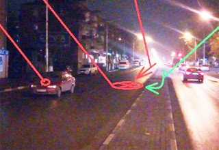 Иномарка сбила пешехода на Советской в г. Шахты