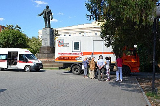 В г. Шахты на площади проведут бесплатное медицинское обследование