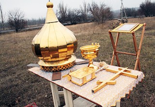 В г. Шахты построят еще один храм — всех Святых