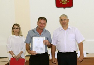 В г. Шахты награждены лучшие строители [Фото]