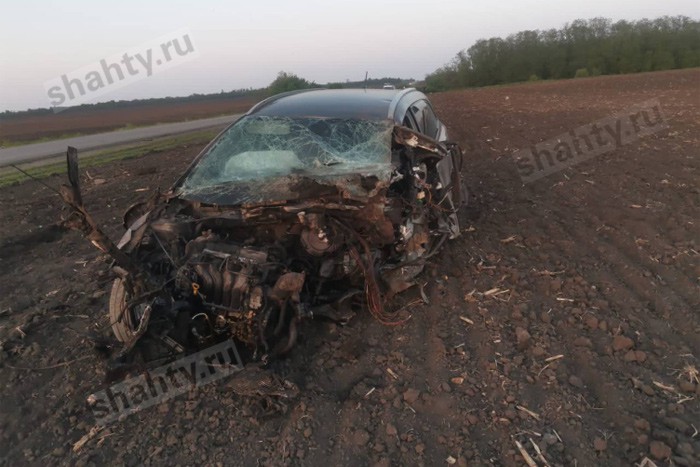 Погибли водитель и пассажирка в ДТП на трассе Новошахтинск — Гуково