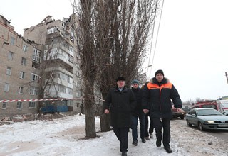Закрыли въезд в г. Шахты со стороны Мелиховской из-за взрыва дома
