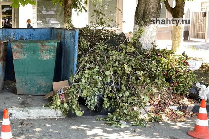 В Шахтах выписали 62 протокола за оставление мусора в «неправильных» местах