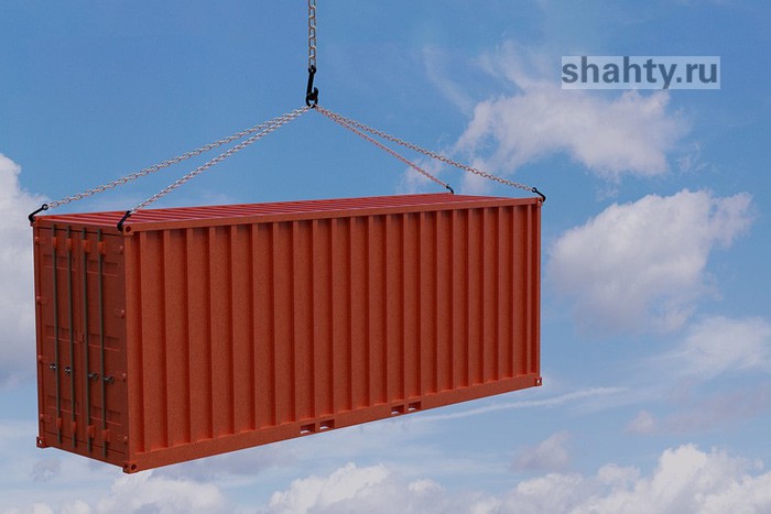 В Шахтах уберут с улицы Маяковского металлический контейнер, установленный самовольно