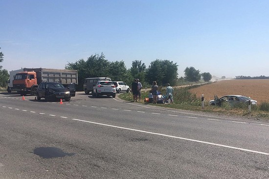Погиб семилетний ребенок на трассе Ростов-на-Дону — Волгодонск [Фото]