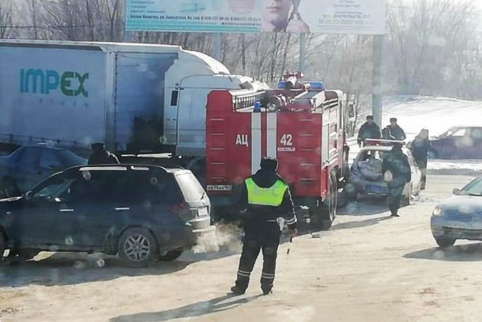 Протаранили машину ДПС — загадочное ДТП произошло в Ростовской области