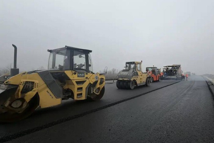Наполовину завершили реконструкцию 91-километрового участка трассы М-4