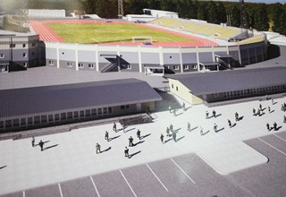 Новый проект стадиона «Шахтер» в г. Шахты готов на 95%