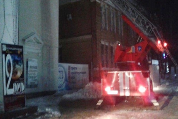 После пожара в театре города Шахты отменили спектакль