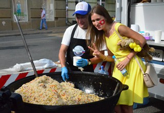 Стритфуд-фестиваль «Гастрономическая карта России» показал национальные кухни
