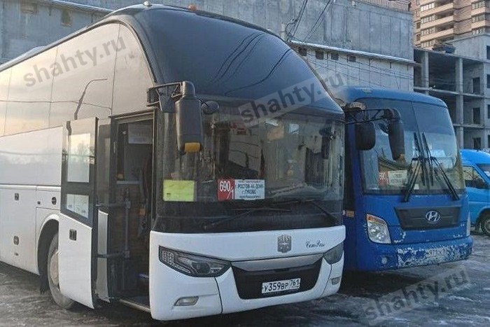Выявили нарушения в автобусах маршрута Шахты – Ростов-на-Дону