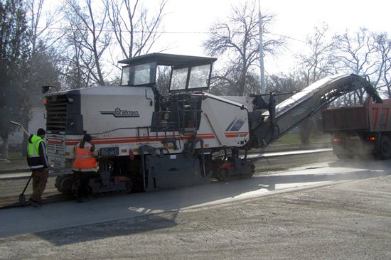В г. Шахты новая схема объезда ремонтируемого участка улицы Маяковского