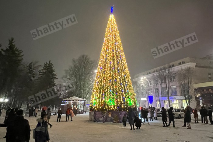 В Шахтах главную елку установят в Александровском парке, горожан порадует конус