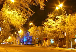 На уличное освещение г. Шахты выделили 4 млн рублей, заменят 2000 ламп и 150 светильников