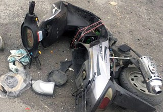 В г. Шахты ищут свидетелей того, как КАМАЗ раздавил водителя мопеда Racer