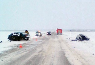 Ограничили движение по 2 трассам из-за метели в Ростовской области
