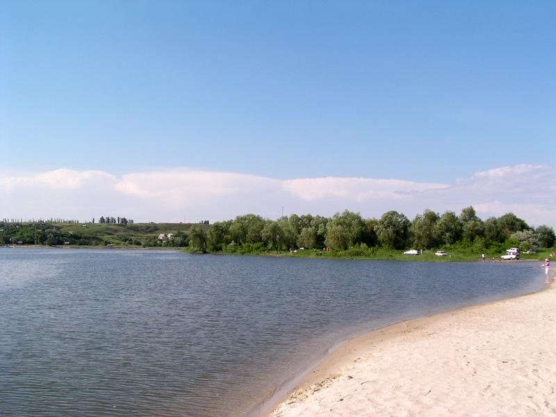 Пляж в Мелиховке - Шахты