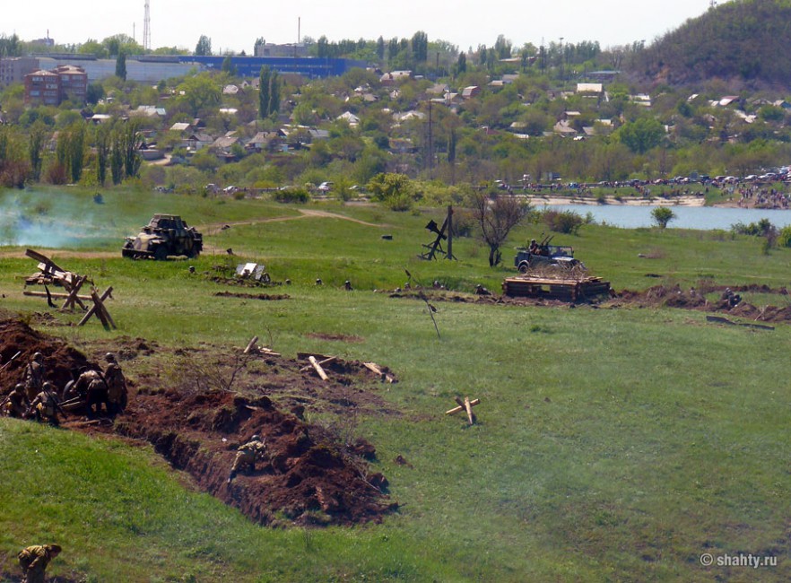 Водохранилище ХБК в городе Шахты