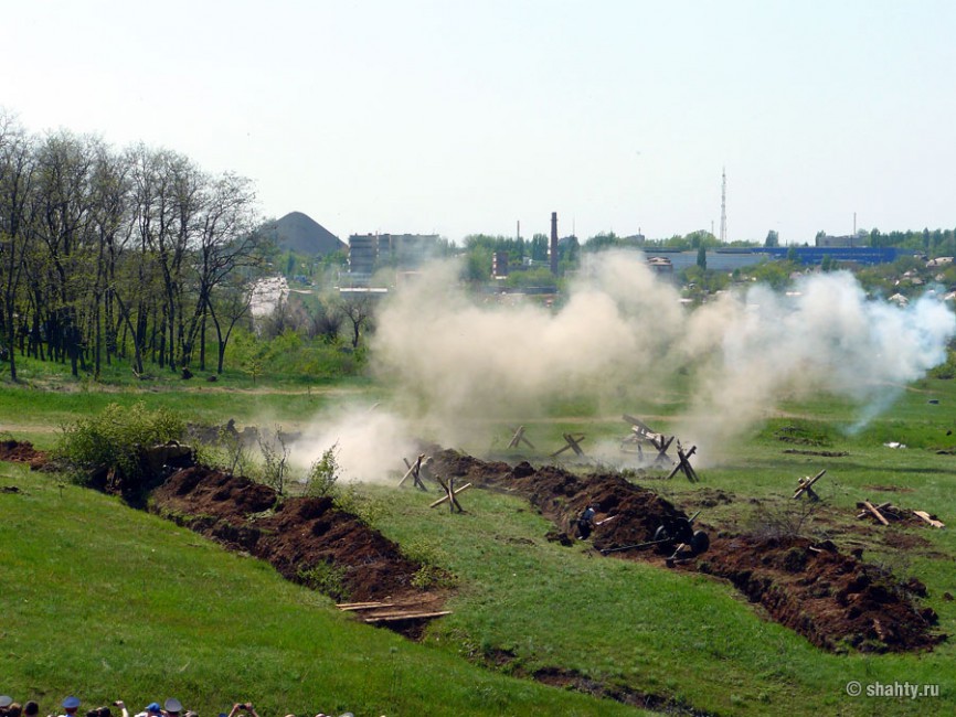 г. Шахты, 3 мая 2013 г., военно-историческая реконструкция - Шахты