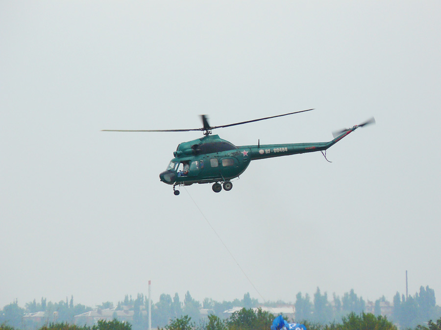 Вертолет на шахтинском авиашоу - Шахты