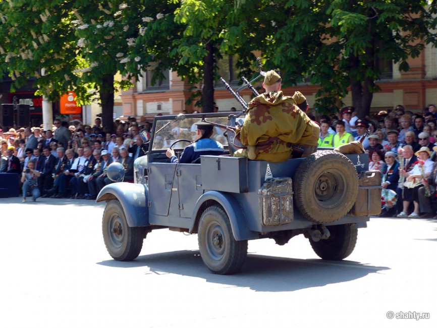 Парад ко Дню Победы, май 2012, г. Шахты, Автомобиль ПВО Штовер
