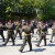 Военный оркестр на параде в г. Шахты